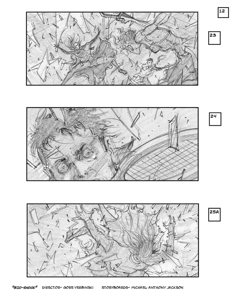 Illustration for article titled Thrilling Storyboards for Spielberg's Delayed Robopocalypse Movie